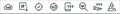 web apps seo line icons. linear set. quality vector line set such as link, share, searching, mobile phone, megaphone, tick mark,