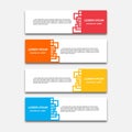 Web Banner design background set