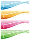 Web banners Royalty Free Stock Photo