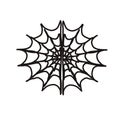 Web. black spider web. halloween decoration. feast of dishonor