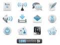 Web Blog Icon Set Royalty Free Stock Photo