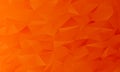 Polygonal orange background Royalty Free Stock Photo