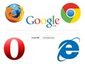 Web browser icons