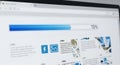 Website Loading Progress Bar Showing 15 Percent Complete With Data Visualizations On Screen Royalty Free Stock Photo