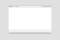 Web browser window mockup - dark and light window theme. Web page window for computer ui t Royalty Free Stock Photo