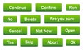 website buttons