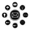 Web button-email