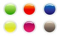 Web buttons Royalty Free Stock Photo