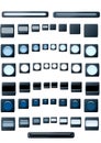 Web buttons Royalty Free Stock Photo