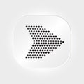 Web buttons icon for website or app. Vector EPS 10. Royalty Free Stock Photo