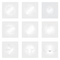 Web buttons icon for website or app. Vector EPS 10.