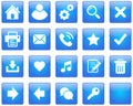 Web buttons / icons Royalty Free Stock Photo