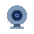 Web camera vector illustration on white Royalty Free Stock Photo