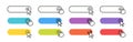 Web click button. Website buttons with pointer clicking hand and arrows icons, online site, internet store, digital UI