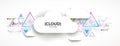 Web cloud technology, business abstract background Royalty Free Stock Photo