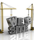 Web construction Royalty Free Stock Photo