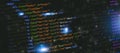 Web deleloping website banner Royalty Free Stock Photo