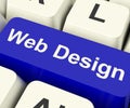 Web Design Computer Key