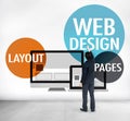 Web Design Content Creative Website Responsive Concept Royalty Free Stock Photo