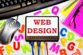 Web design-designing and creating user interfaces for websites. Web designers think through convenient solutions for submitting