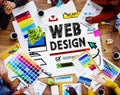 Web Design Development Style Ideas Interface Concept Royalty Free Stock Photo