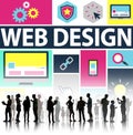 Web Design Development Style Ideas Interface Concept