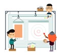 Web design and development. Web site