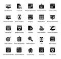 Seo and Web Glyph Icons Pack