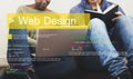 Web design is about layout of the interface