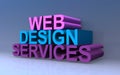 Web design services Royalty Free Stock Photo