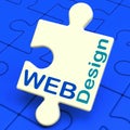 Web Design Shows Online Graphic Designing