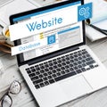 Web Design Website Coding Concept Royalty Free Stock Photo