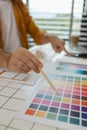 A web designer is using his idea to create a digital product design project that will meet the needs of users in terms of both