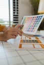 A web designer is using his idea to create a digital product design project that will meet the needs of users in terms of both
