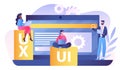 Web designers concept