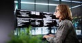 Web Developer Coding On Computer Royalty Free Stock Photo