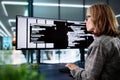 Web Developer Coding On Computer Royalty Free Stock Photo