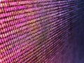 Web developer HTML code with CSS on screen. Web abstract programming and created virus on laptop screen. HTML CSS3 source code on Royalty Free Stock Photo