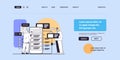 web developers couple creating program code on smartphone screen development of software and programming Royalty Free Stock Photo