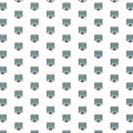 Web development, coding pattern with various icons.