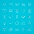 Web Development Line Icons