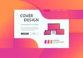 Web development website banner minimal geometric background