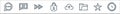 Web essentials line icons. linear set. quality vector line set such as time, star, empty folder, cloud upload, unlock, next button Royalty Free Stock Photo