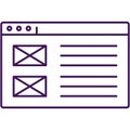 Web graphic software product design vector icon