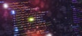 Web html coding website banner Royalty Free Stock Photo