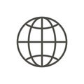 Web icon. Line internet vector.