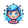 Pixie Series Profile Icon: Your Friendly Avatar Awaits Royalty Free Stock Photo