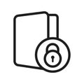 Folder lock icon.