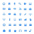 Web icon set. Vector