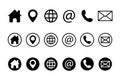 Web icon set. Website set icon vector. for computer and mobile Royalty Free Stock Photo